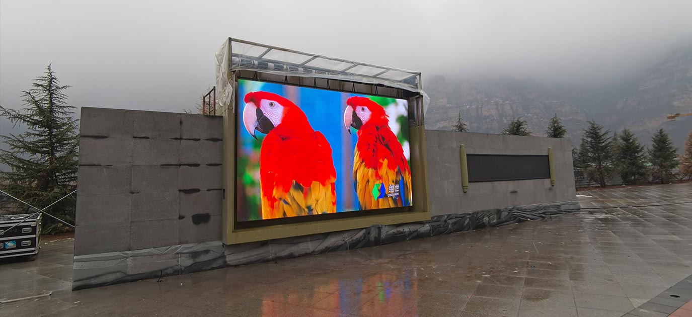 LED卷帘屏卷曲后画面扭曲，如何快速校准平整度?