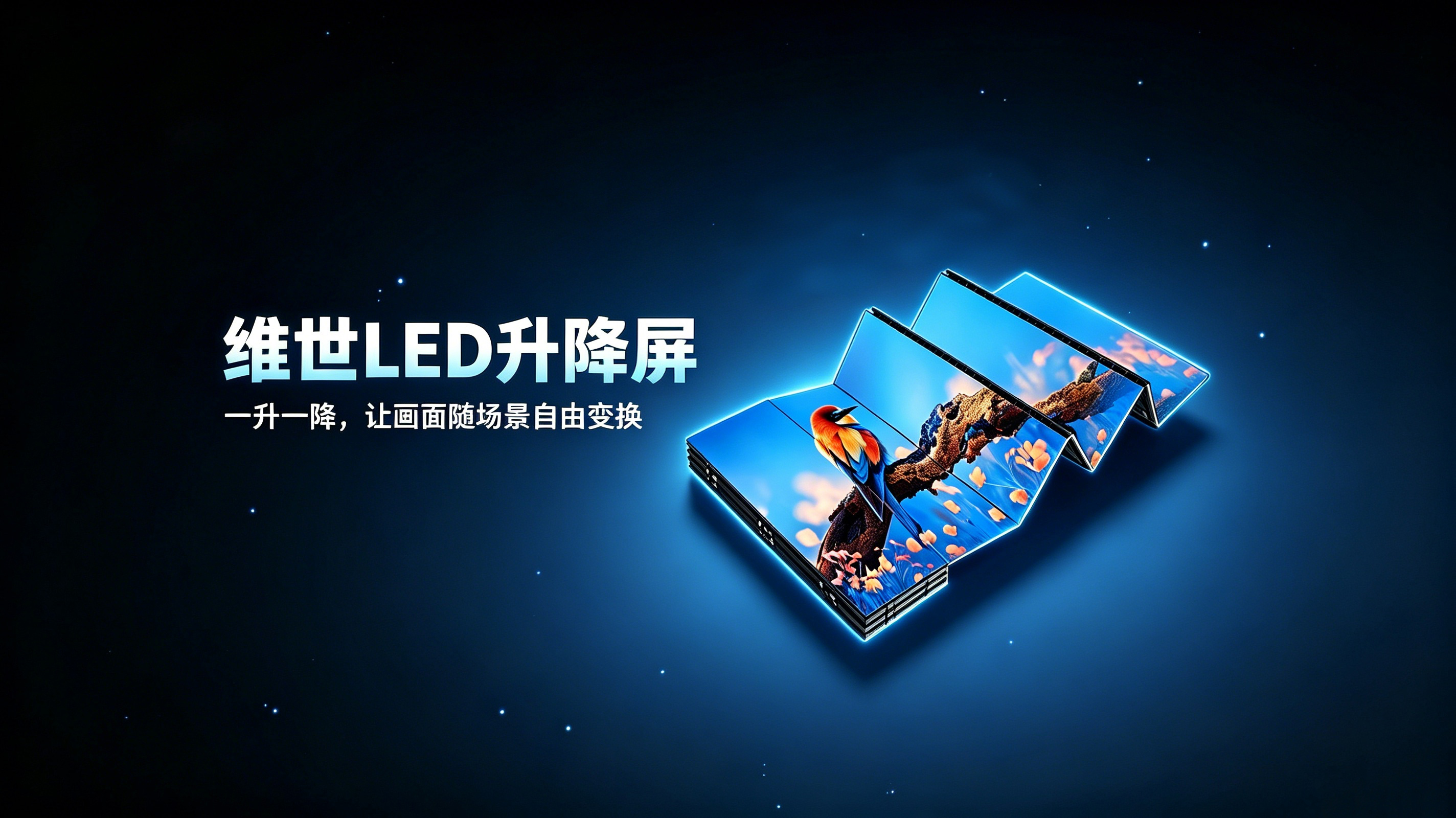 LED自动升降屏