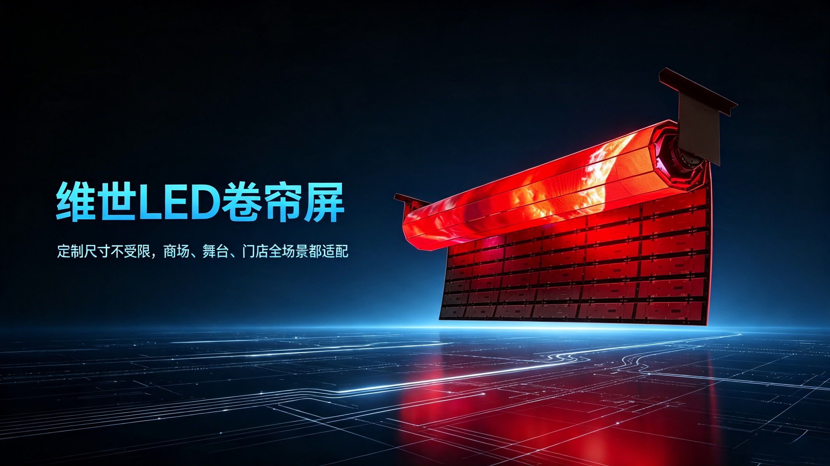 LED卷帘屏出现异常停机，该怎么解决?