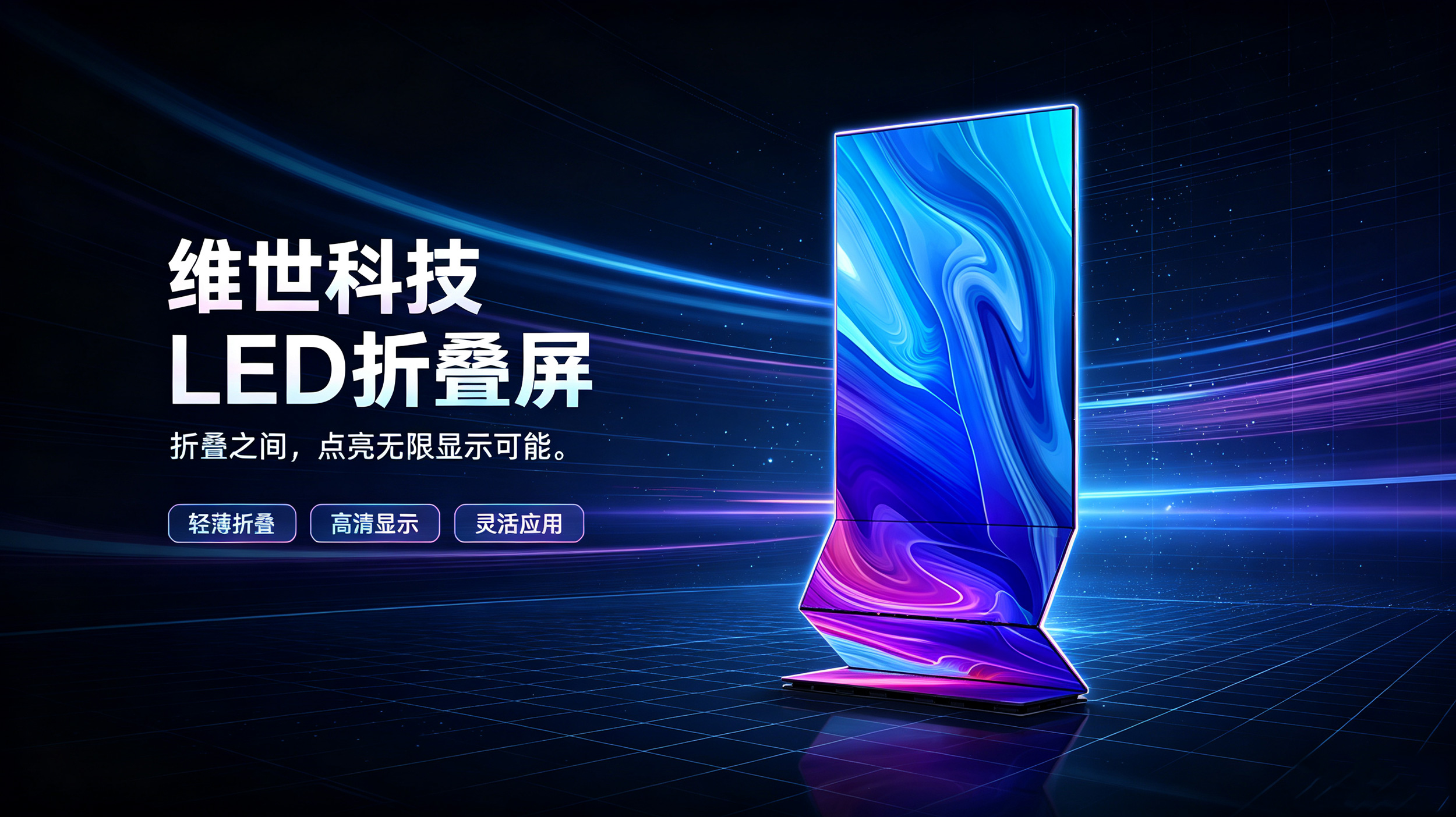 折叠式LED显示屏安装前要提前做哪些准备?