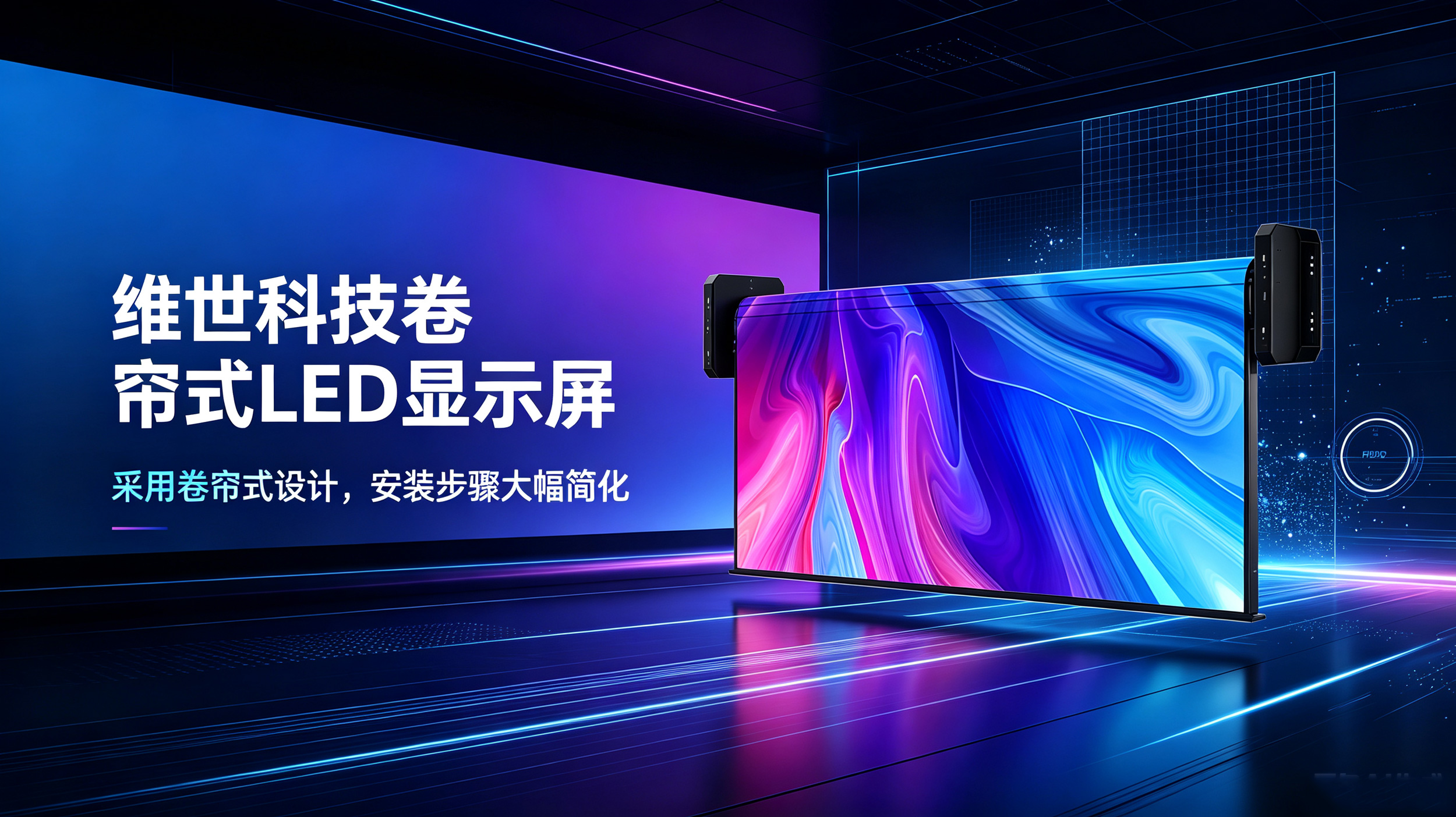 卷帘式LED显示屏运输时要注意什么?