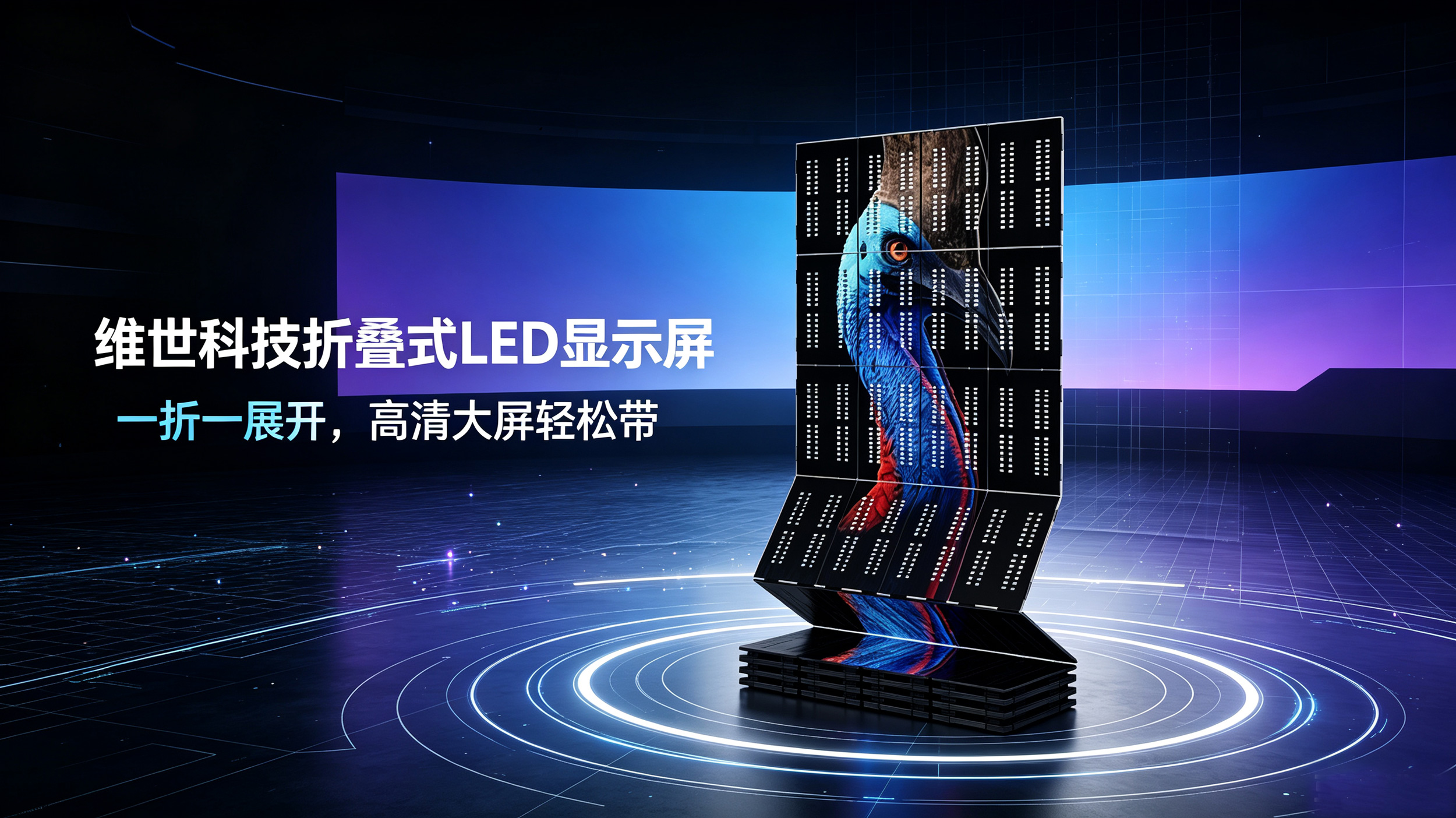 折叠式LED显示屏在潮湿环境下的防护要点有哪些?