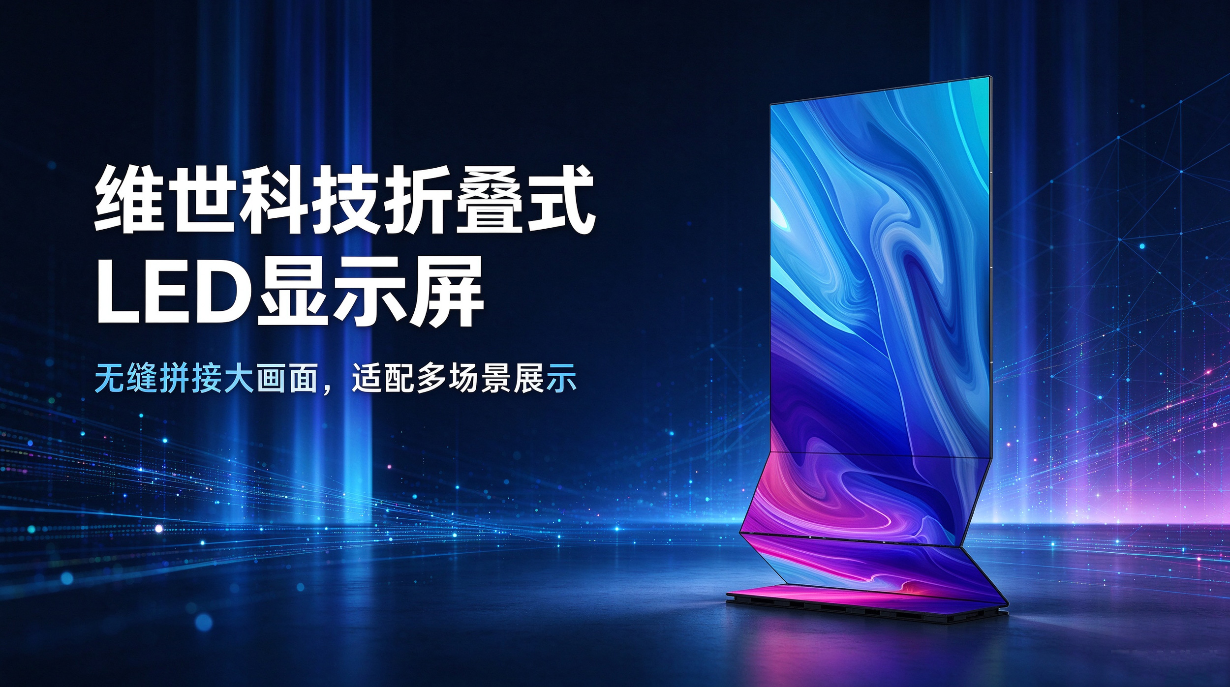 折叠式LED显示屏日常环境维护要注意什么?
