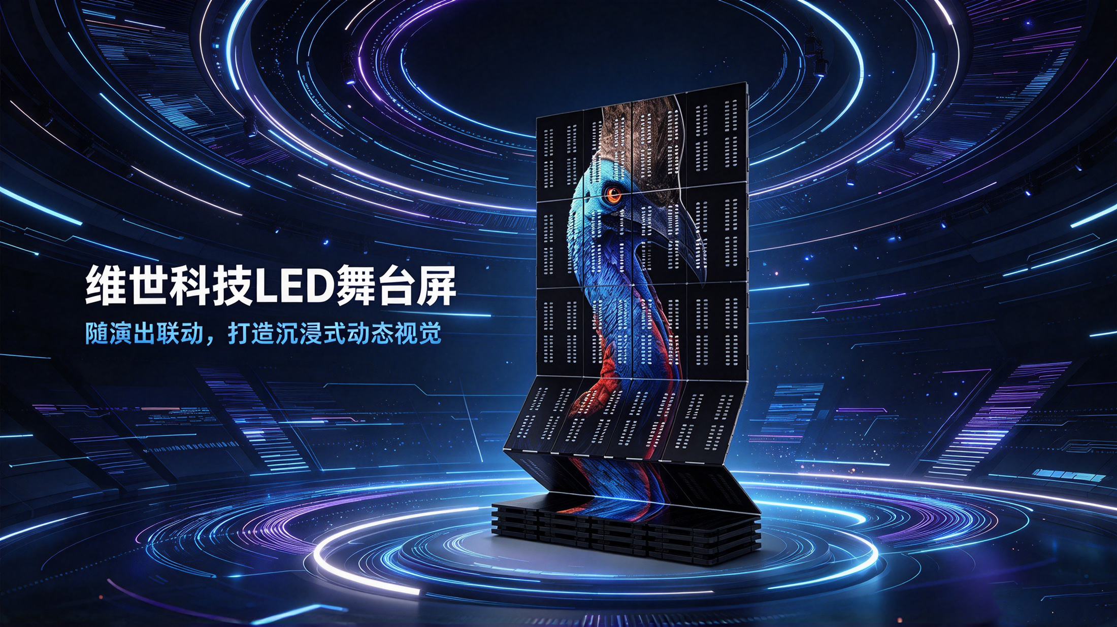 LED舞台屏如何配合演出打造动态视觉效果?